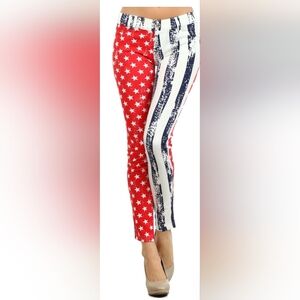 NWT - YELETE Fashion Mic Women's 5 Pocket Button Pull On Jeggings Size M/L